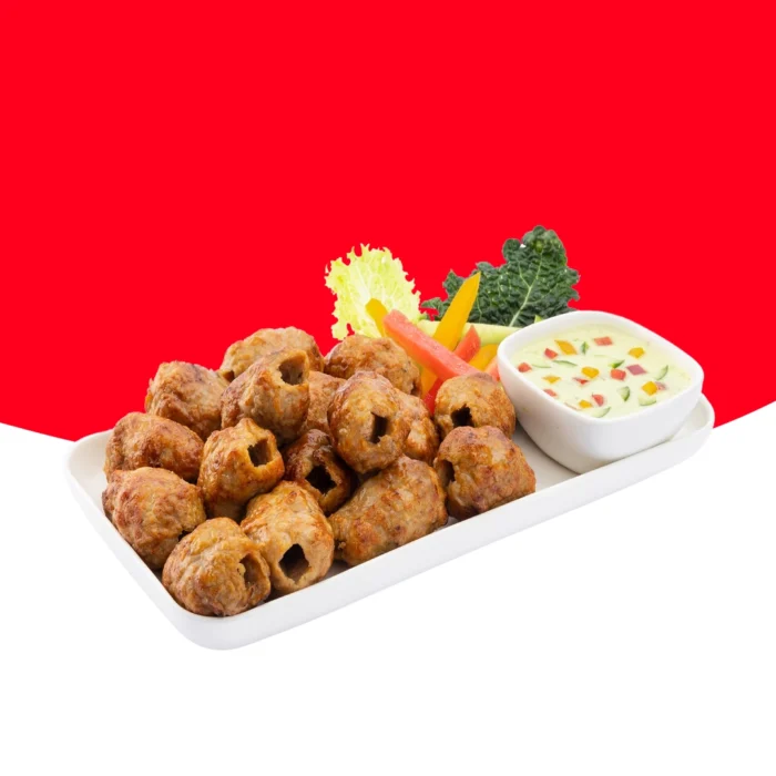 Chickish Chicken Gola Kabab 500mg 18Pieces (Ready To Cook) - Chickish
